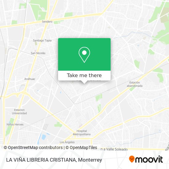 LA VIÑA LIBRERIA CRISTIANA map