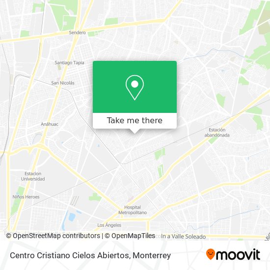 Centro Cristiano Cielos Abiertos map