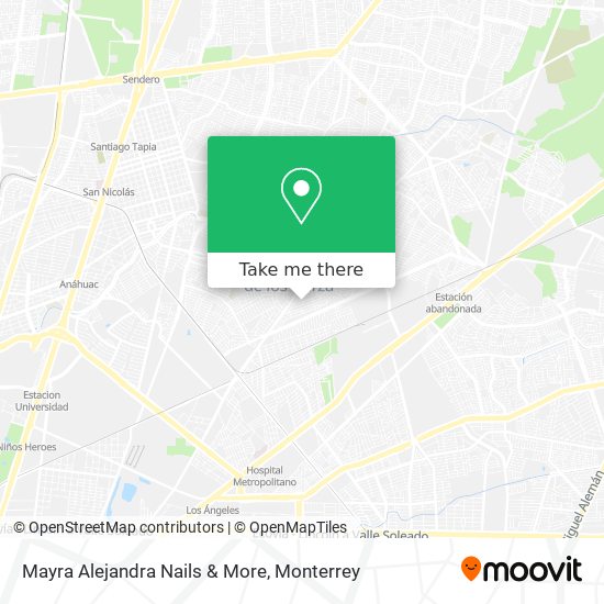 Mayra Alejandra Nails & More map