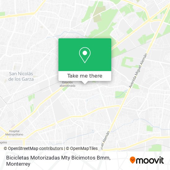 Bicicletas Motorizadas Mty Bicimotos Bmm map