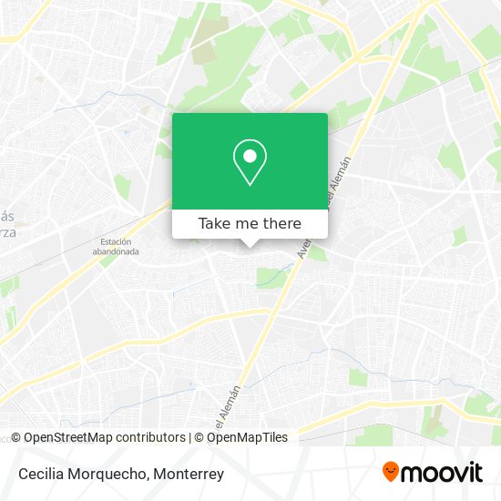 Mapa de Cecilia Morquecho