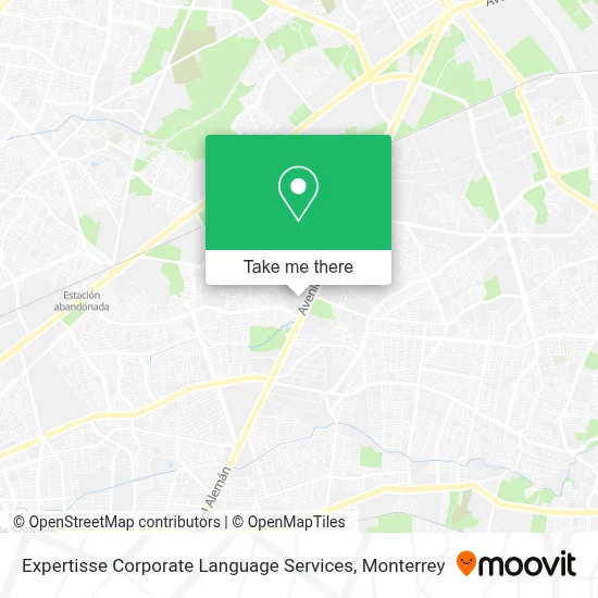 Expertisse Corporate Language Services map