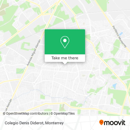 Colegio Denis Diderot map