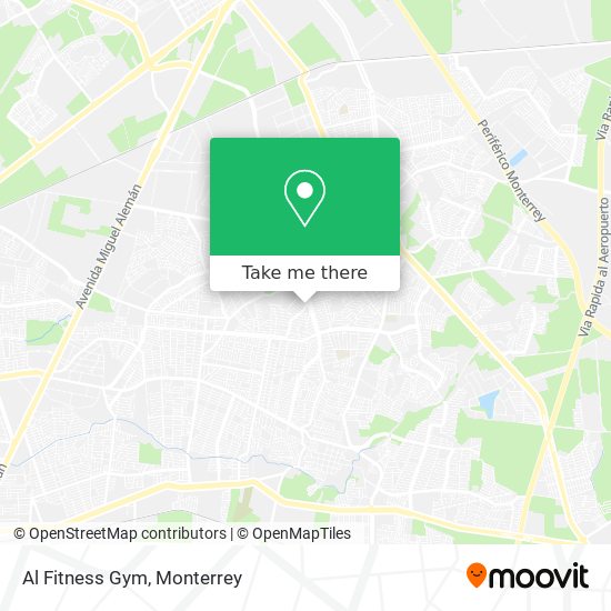 Al Fitness Gym map