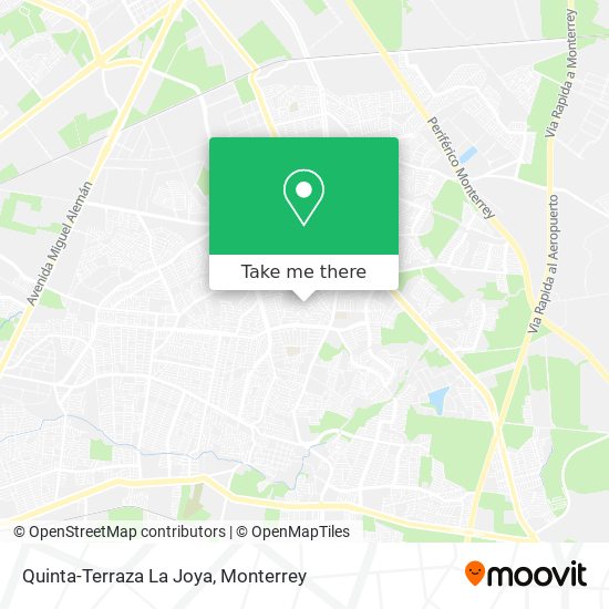 Quinta-Terraza La Joya map