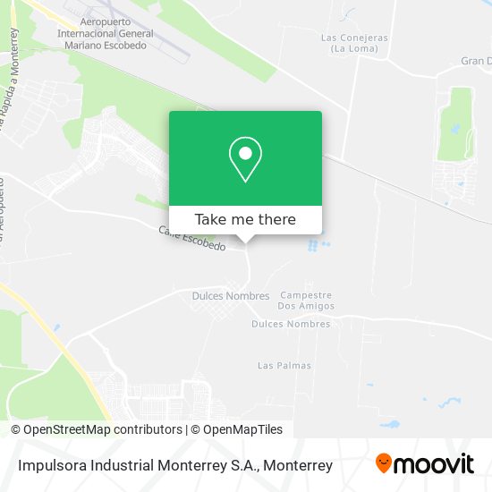 Impulsora Industrial Monterrey S.A. map