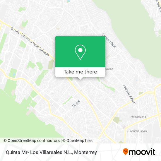 Quinta Mr- Los Villareales N.L. map