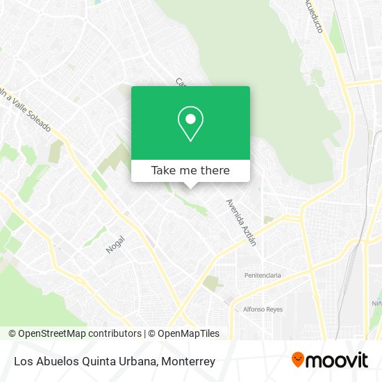 Mapa de Los Abuelos Quinta Urbana