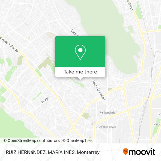 RUIZ HERNáNDEZ, MARíA INÉS map