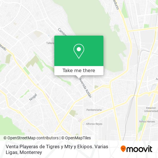 Venta Playeras de Tigres y Mty y Ekipos. Varias Ligas map