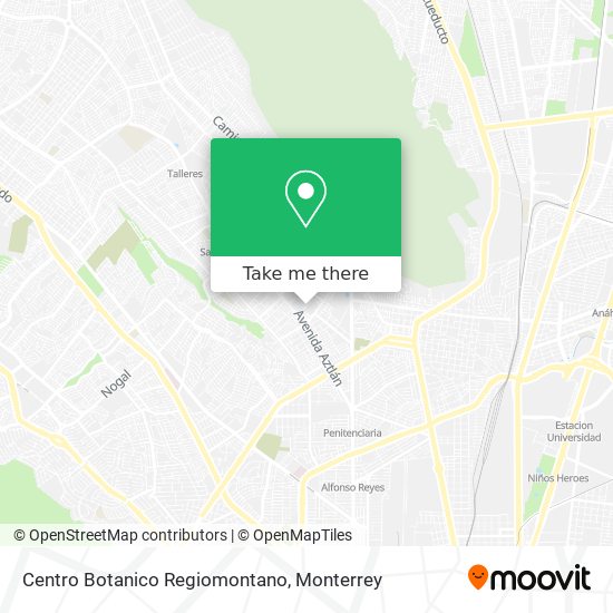 Centro Botanico Regiomontano map