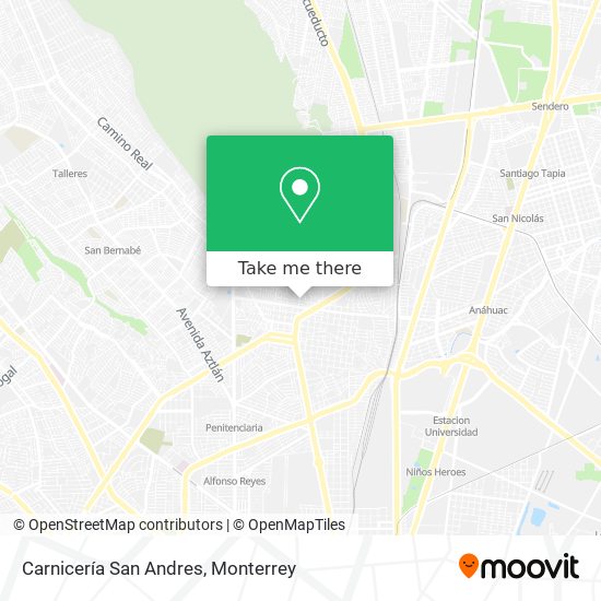 Carnicería San Andres map