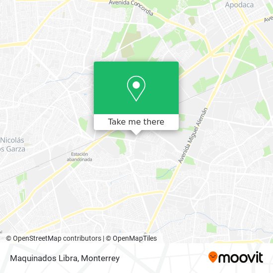Mapa de Maquinados Libra
