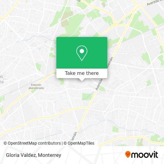 Mapa de Gloria Valdez