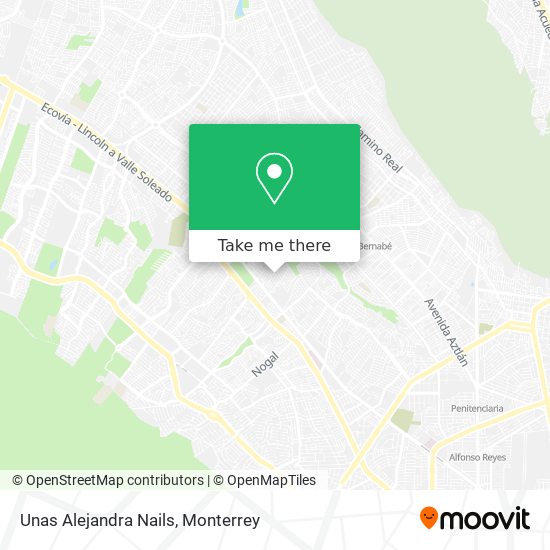 Mapa de Unas Alejandra Nails