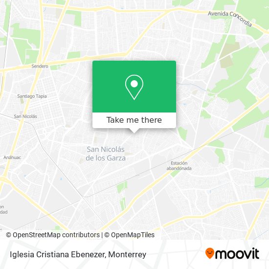 Iglesia Cristiana Ebenezer map