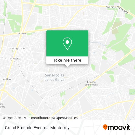Mapa de Grand Emerald Eventos