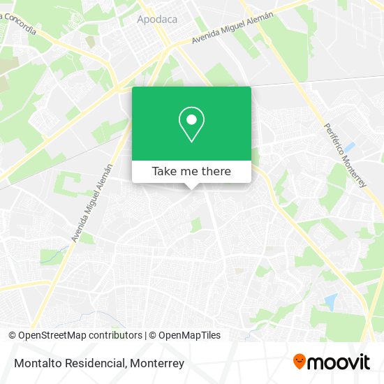 Montalto Residencial map