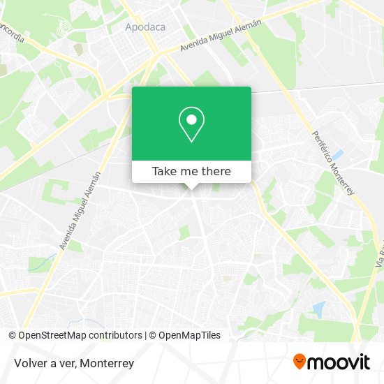 Mapa de Volver a ver