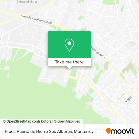 Mapa de Fracc Puerta de Hierro Sec Alboran