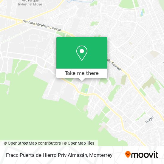 Fracc Puerta de Hierro Priv Almazán map