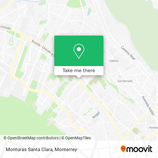 Mapa de Monturas Santa Clara