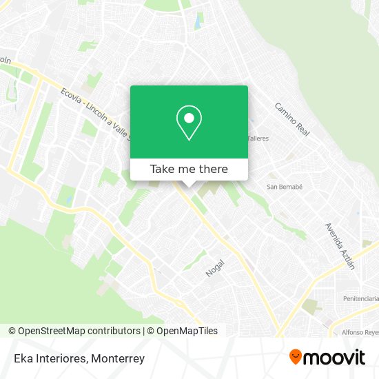 Mapa de Eka Interiores
