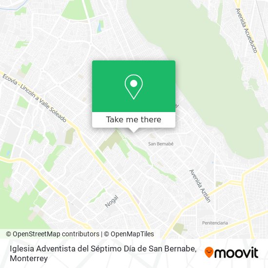 Iglesia Adventista del Séptimo Día de San Bernabe map