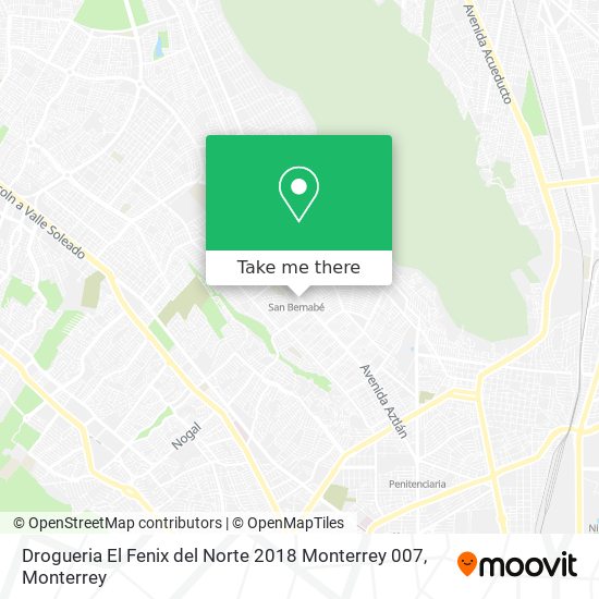 Drogueria El Fenix del Norte 2018 Monterrey 007 map