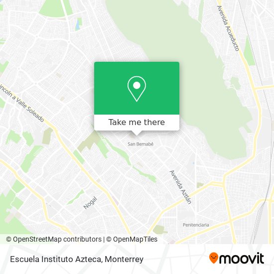 Escuela Instituto Azteca map