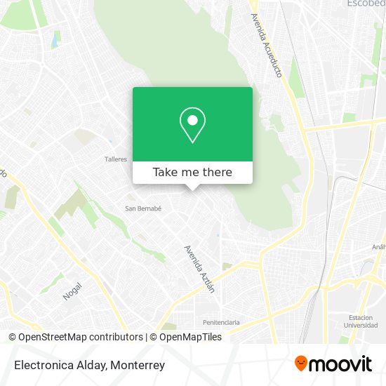 Mapa de Electronica Alday