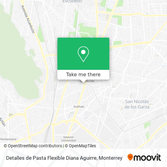 Detalles de Pasta Flexible Diana Aguirre map