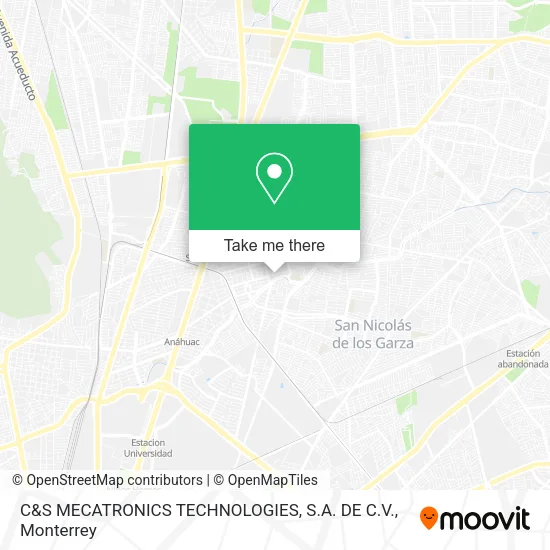 C&S MECATRONICS TECHNOLOGIES, S.A. DE C.V. map
