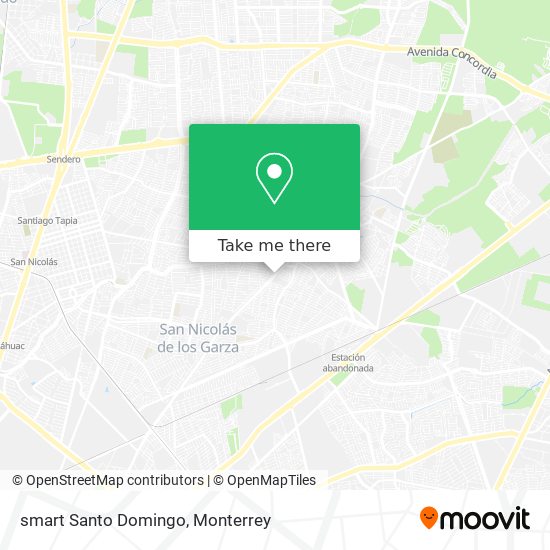 smart Santo Domingo map