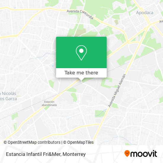 Estancia Infantil Fri&Mer map