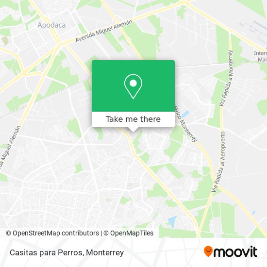 Mapa de Casitas para Perros
