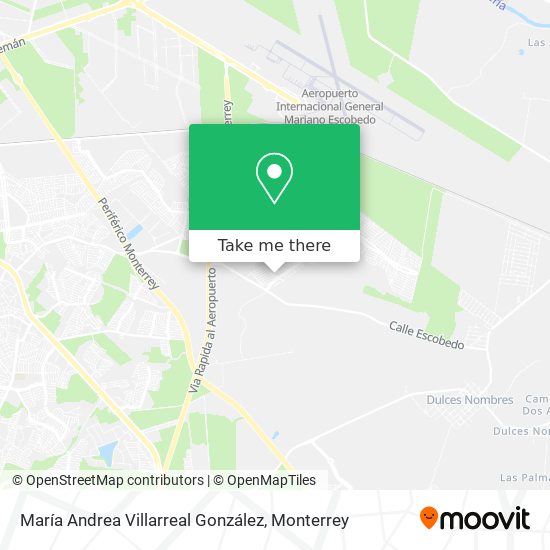 Mapa de María Andrea Villarreal González