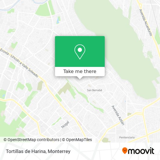 Mapa de Tortillas de Harina