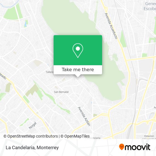 Mapa de La Candelaria