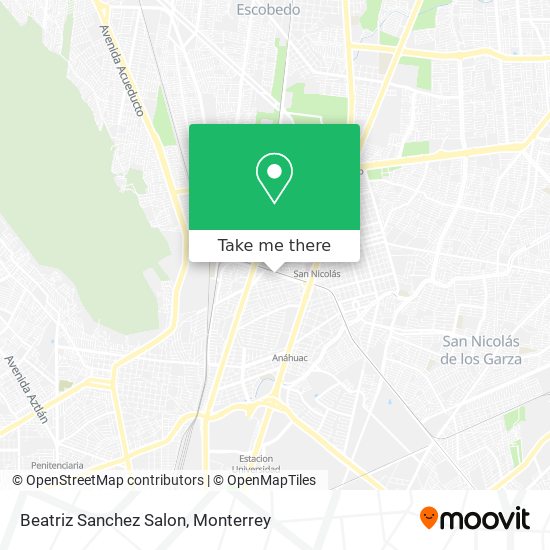 Mapa de Beatriz Sanchez Salon