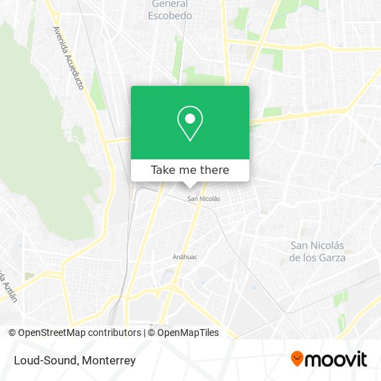 Mapa de Loud-Sound