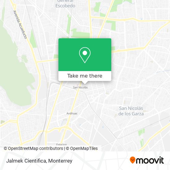 Mapa de Jalmek Cientifica