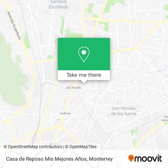Casa de Reposo Mis Mejores Años map