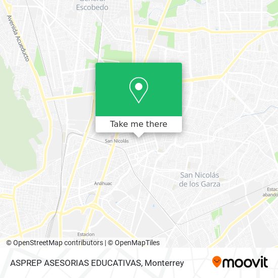 ASPREP ASESORIAS EDUCATIVAS map