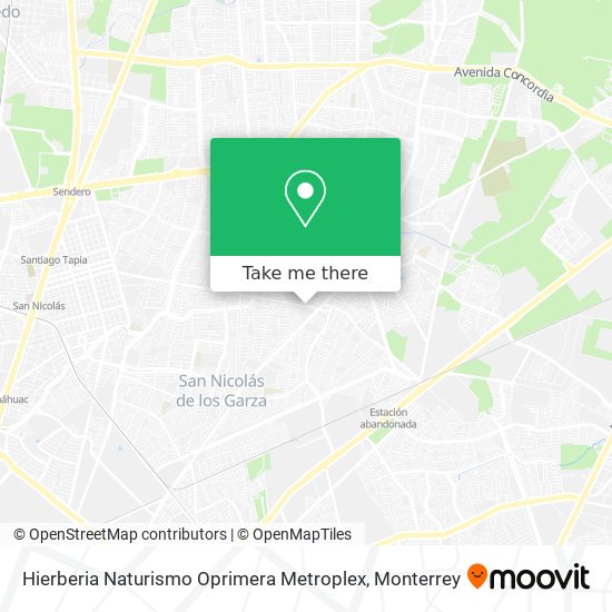 Hierberia Naturismo Oprimera Metroplex map