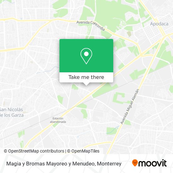 Mapa de Magia y Bromas Mayoreo y Menudeo
