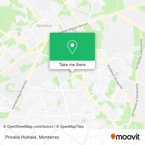 Privalia Huinala' map