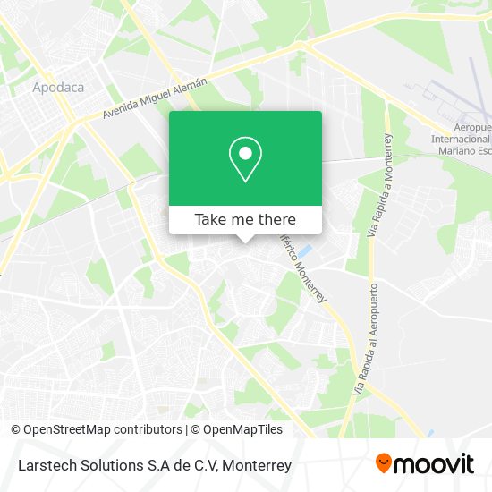 Larstech Solutions S.A de C.V map