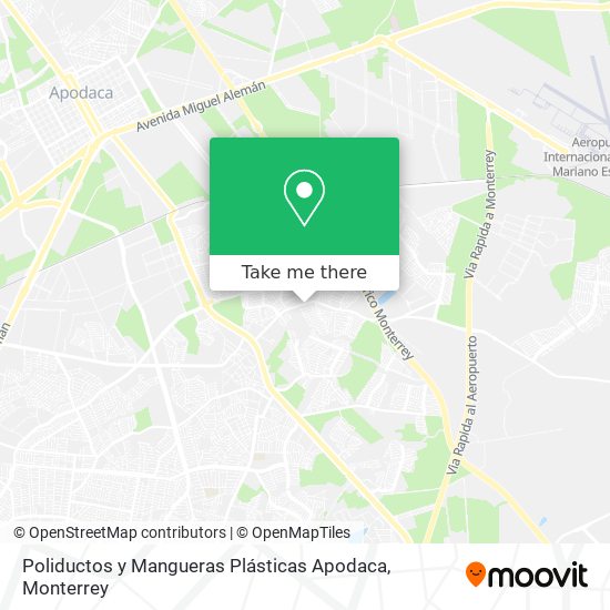 Poliductos y Mangueras Plásticas Apodaca map
