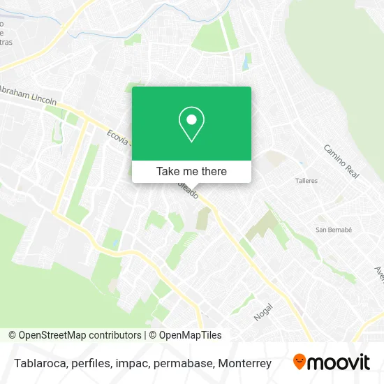 Tablaroca, perfiles, impac, permabase map